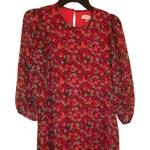 Calvin Klein Floral Dress Size 2P